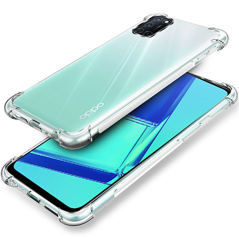 Silikon Hülle Handyhülle Ultradünn Tasche Durchsichtig Transparent für Oppo A52 Klar