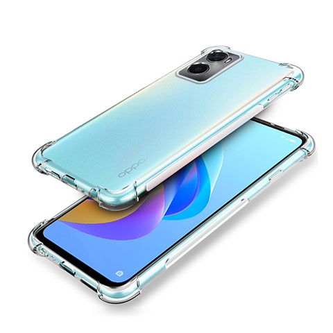 Silikon Hülle Handyhülle Ultradünn Tasche Durchsichtig Transparent für Oppo A57 4G Klar