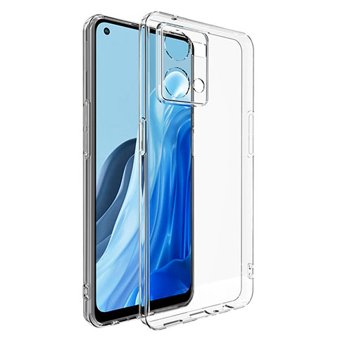 Silikon Hülle Handyhülle Ultradünn Tasche Durchsichtig Transparent für Oppo F21 Pro 4G Klar