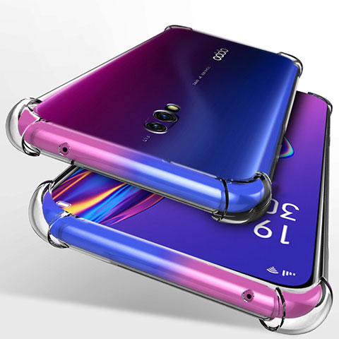 Silikon Hülle Handyhülle Ultradünn Tasche Durchsichtig Transparent für Oppo K3 Klar