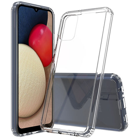 Silikon Hülle Handyhülle Ultradünn Tasche Durchsichtig Transparent für Samsung Galaxy A02s Klar