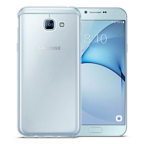 Silikon Hülle Handyhülle Ultradünn Tasche Durchsichtig Transparent für Samsung Galaxy A8 (2016) A8100 A810F Klar