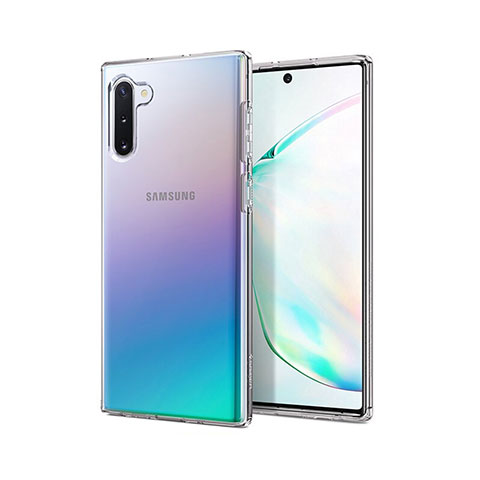 Silikon Hülle Handyhülle Ultradünn Tasche Durchsichtig Transparent für Samsung Galaxy Note 10 Klar