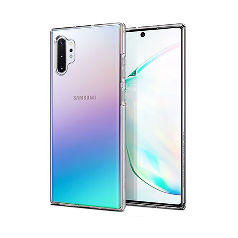 Silikon Hülle Handyhülle Ultradünn Tasche Durchsichtig Transparent für Samsung Galaxy Note 10 Plus Klar