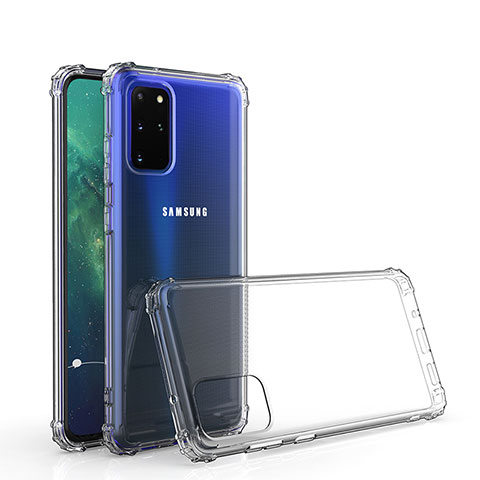 Silikon Hülle Handyhülle Ultradünn Tasche Durchsichtig Transparent für Samsung Galaxy S20 Plus 5G Klar