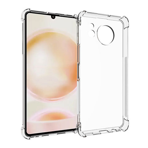 Silikon Hülle Handyhülle Ultradünn Tasche Durchsichtig Transparent für Sharp Aquos Sense7 Plus Klar