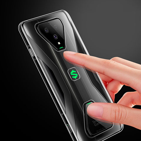 Silikon Hülle Handyhülle Ultradünn Tasche Durchsichtig Transparent für Xiaomi Black Shark 3 Klar