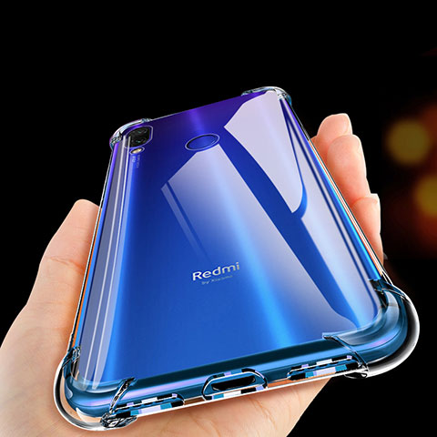 Silikon Hülle Handyhülle Ultradünn Tasche Durchsichtig Transparent für Xiaomi Redmi Note 7 Pro Klar