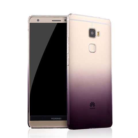 Silikon Hülle Ultra Dünn Schutzhülle Durchsichtig Farbverlauf für Huawei Mate S Violett