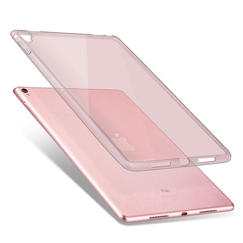 Silikon Hülle Ultra Dünn Schutzhülle Durchsichtig Transparent für Apple iPad Pro 9.7 Rosa