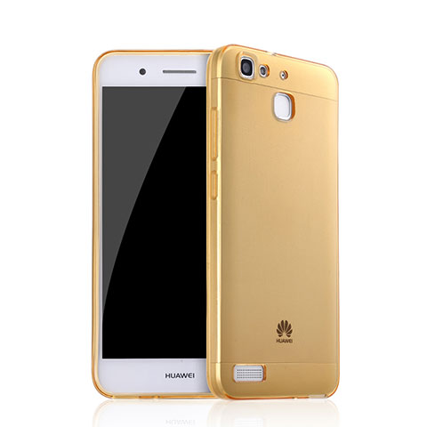 Silikon Hülle Ultra Dünn Schutzhülle Durchsichtig Transparent für Huawei Enjoy 5S Gold