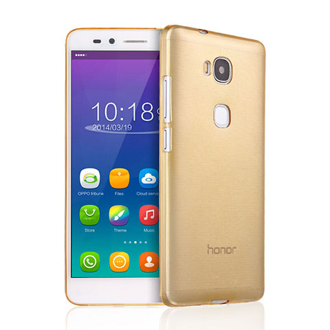 Silikon Hülle Ultra Dünn Schutzhülle Durchsichtig Transparent für Huawei Honor 5X Gold