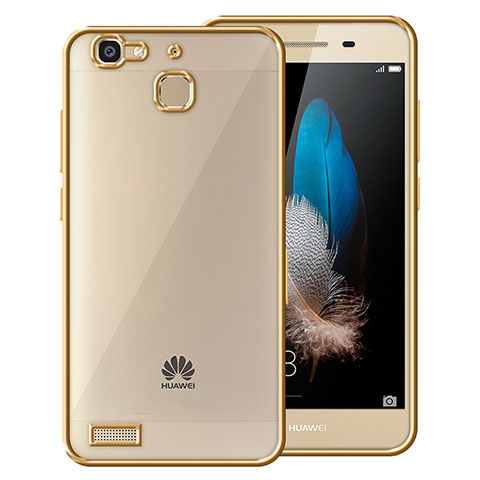 Silikon Schutzhülle Rahmen Tasche Durchsichtig Transparent Matt für Huawei Enjoy 5S Gold