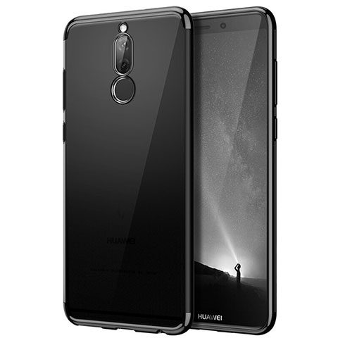 Silikon Schutzhülle Rahmen Tasche Durchsichtig Transparent Matt für Huawei G10 Schwarz