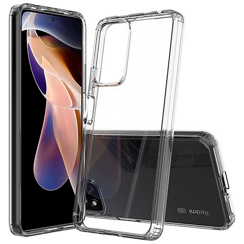 Silikon Schutzhülle Rahmen Tasche Hülle Durchsichtig Transparent 360 Grad Ganzkörper ZJ5 für Xiaomi Mi 11i 5G (2022) Klar