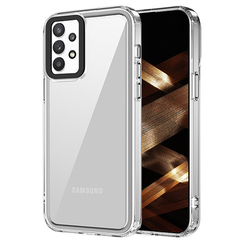 Silikon Schutzhülle Rahmen Tasche Hülle Durchsichtig Transparent AC1 für Samsung Galaxy A32 4G Klar