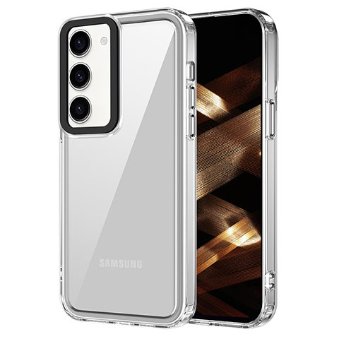 Silikon Schutzhülle Rahmen Tasche Hülle Durchsichtig Transparent AC1 für Samsung Galaxy S24 5G Klar