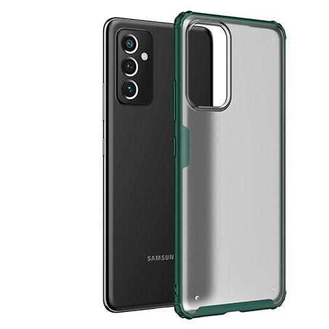 Silikon Schutzhülle Rahmen Tasche Hülle Durchsichtig Transparent für Samsung Galaxy A82 5G Grün
