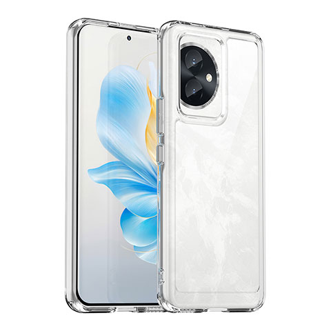 Silikon Schutzhülle Rahmen Tasche Hülle Durchsichtig Transparent J01S für Huawei Honor 100 5G Klar