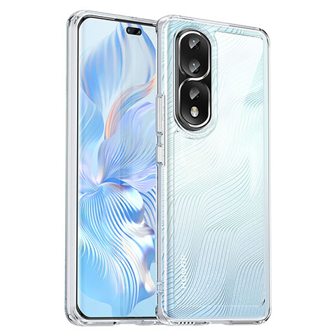 Silikon Schutzhülle Rahmen Tasche Hülle Durchsichtig Transparent J01S für Huawei Honor 80 Pro Flat 5G Klar