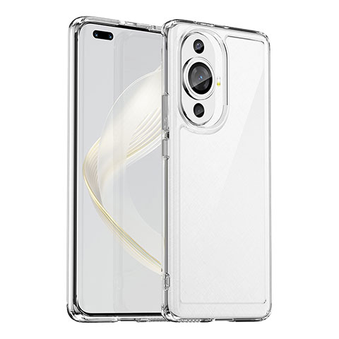 Silikon Schutzhülle Rahmen Tasche Hülle Durchsichtig Transparent J01S für Huawei Nova 11 Pro Klar