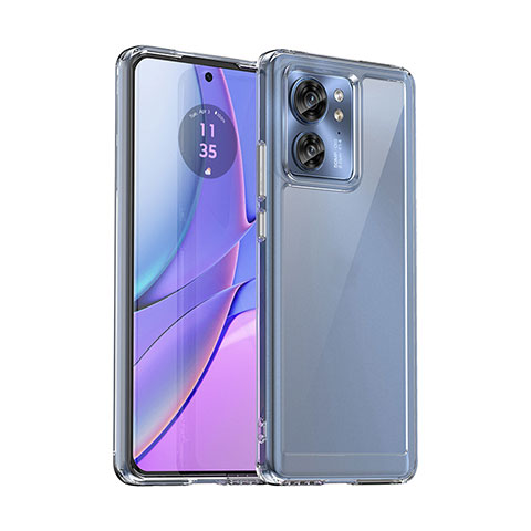 Silikon Schutzhülle Rahmen Tasche Hülle Durchsichtig Transparent J01S für Motorola Moto Edge (2023) 5G Klar