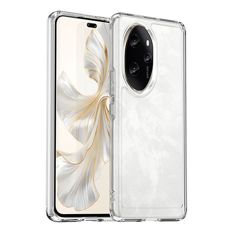 Silikon Schutzhülle Rahmen Tasche Hülle Durchsichtig Transparent J02S für Huawei Honor 100 Pro 5G Klar