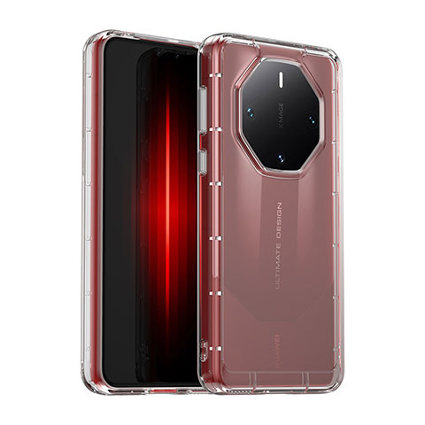 Silikon Schutzhülle Rahmen Tasche Hülle Durchsichtig Transparent J02S für Huawei Mate 60 RS Ultimate Klar