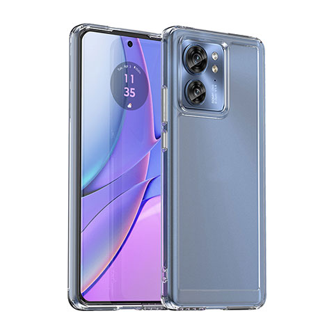 Silikon Schutzhülle Rahmen Tasche Hülle Durchsichtig Transparent J02S für Motorola Moto Edge 40 5G Klar