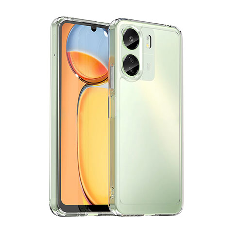 Silikon Schutzhülle Rahmen Tasche Hülle Durchsichtig Transparent J02S für Xiaomi Poco C65 Klar