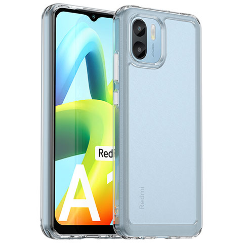 Silikon Schutzhülle Rahmen Tasche Hülle Durchsichtig Transparent J02S für Xiaomi Redmi A2 Klar