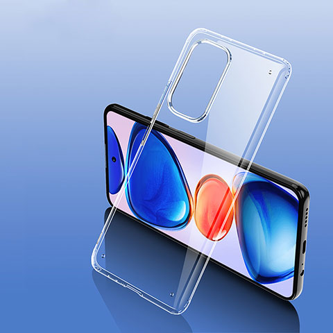 Silikon Schutzhülle Rahmen Tasche Hülle Durchsichtig Transparent W01L für Xiaomi Mi 11i 5G Klar