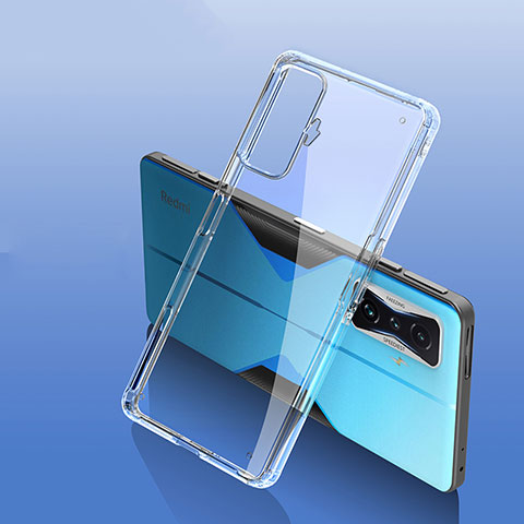 Silikon Schutzhülle Rahmen Tasche Hülle Durchsichtig Transparent W01L für Xiaomi Poco F4 GT 5G Klar