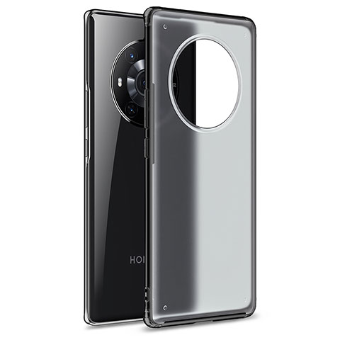 Silikon Schutzhülle Rahmen Tasche Hülle Durchsichtig Transparent WL1 für Huawei Honor Magic3 5G Schwarz