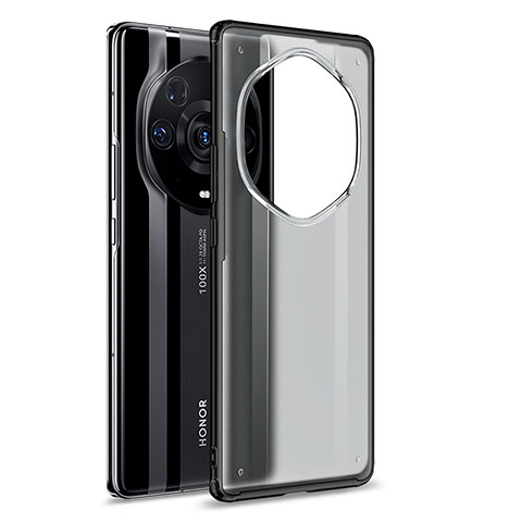 Silikon Schutzhülle Rahmen Tasche Hülle Durchsichtig Transparent WL1 für Huawei Honor Magic3 Pro+ Plus 5G Schwarz