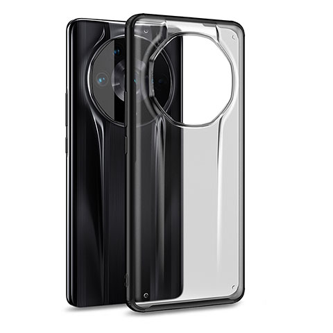 Silikon Schutzhülle Rahmen Tasche Hülle Durchsichtig Transparent WL1 für Huawei Honor Magic4 Ultimate 5G Schwarz