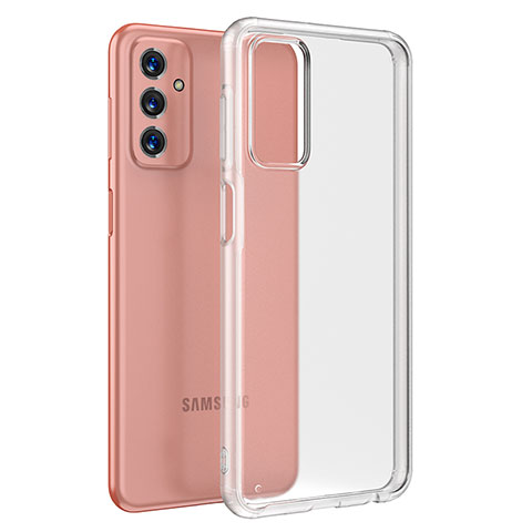 Silikon Schutzhülle Rahmen Tasche Hülle Durchsichtig Transparent WL1 für Samsung Galaxy M23 5G Klar