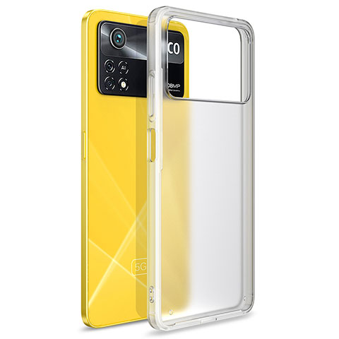 Silikon Schutzhülle Rahmen Tasche Hülle Durchsichtig Transparent WL1 für Xiaomi Poco X4 Pro 5G Klar