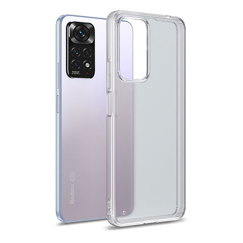 Silikon Schutzhülle Rahmen Tasche Hülle Durchsichtig Transparent WL1 für Xiaomi Redmi Note 11 Pro 5G Klar