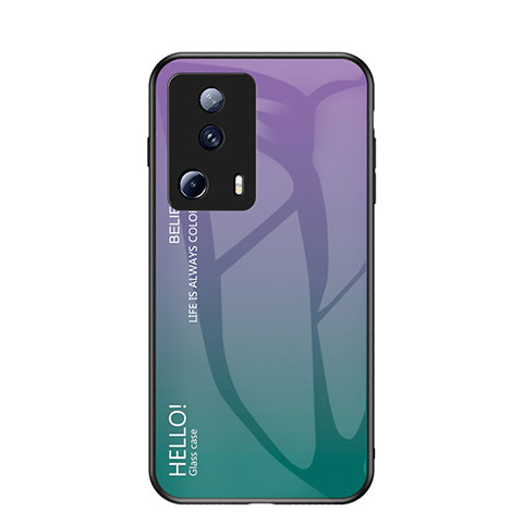 Silikon Schutzhülle Rahmen Tasche Hülle Spiegel Farbverlauf Regenbogen LS1 für Xiaomi Mi 12 Lite NE 5G Plusfarbig