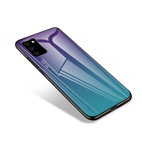 Silikon Schutzhülle Rahmen Tasche Hülle Spiegel für Samsung Galaxy S20 FE 4G Violett