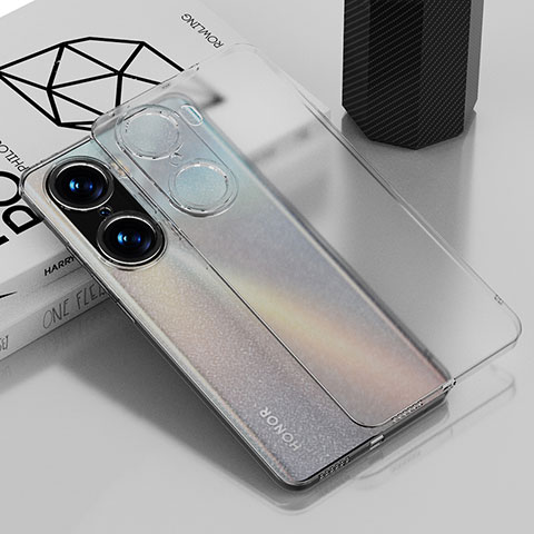 Silikon Schutzhülle Ultra Dünn Flexible Tasche Durchsichtig Transparent AN1 für Huawei Honor 60 Pro 5G Klar