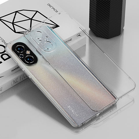 Silikon Schutzhülle Ultra Dünn Flexible Tasche Durchsichtig Transparent AN1 für Huawei Nova 9 SE Klar