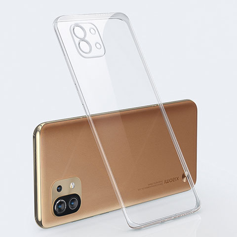 Silikon Schutzhülle Ultra Dünn Flexible Tasche Durchsichtig Transparent für Xiaomi Mi 11 5G Klar