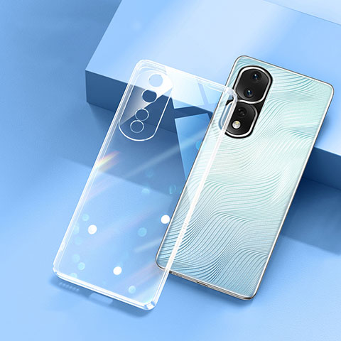 Silikon Schutzhülle Ultra Dünn Flexible Tasche Durchsichtig Transparent H01 für Huawei Honor 80 Pro 5G Klar