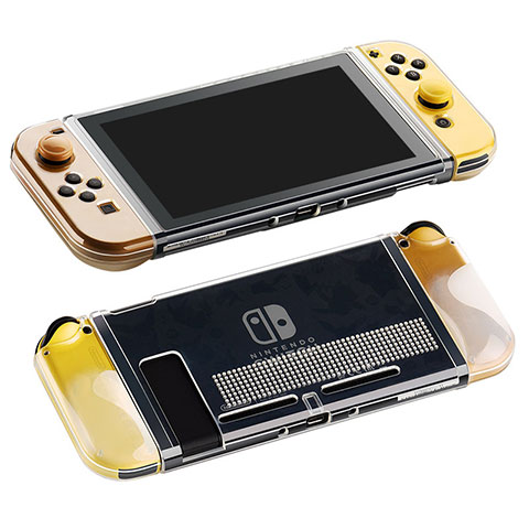 Silikon Schutzhülle Ultra Dünn Flexible Tasche Durchsichtig Transparent H01 für Nintendo Switch Klar