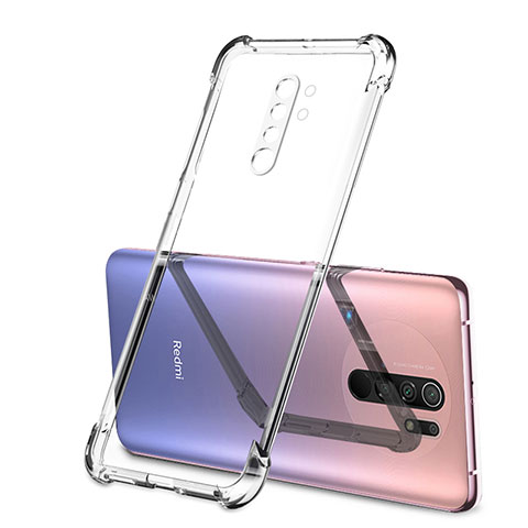 Silikon Schutzhülle Ultra Dünn Flexible Tasche Durchsichtig Transparent H01 für Xiaomi Redmi 9 Klar