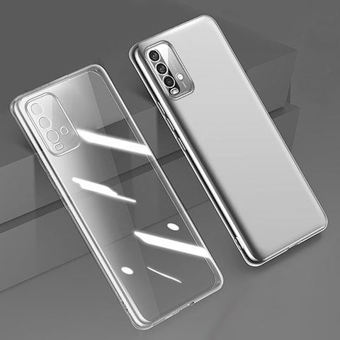 Silikon Schutzhülle Ultra Dünn Flexible Tasche Durchsichtig Transparent H01 für Xiaomi Redmi Note 9 4G Klar