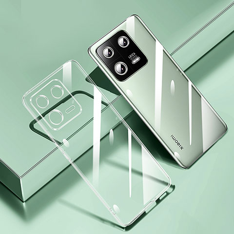 Silikon Schutzhülle Ultra Dünn Flexible Tasche Durchsichtig Transparent H02 für Xiaomi Mi 13 5G Klar