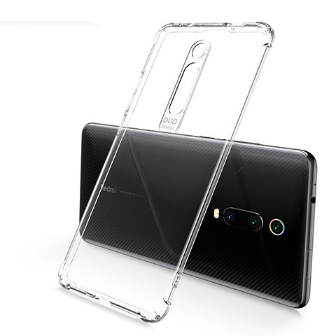 Silikon Schutzhülle Ultra Dünn Flexible Tasche Durchsichtig Transparent S03 für Xiaomi Redmi K20 Pro Klar